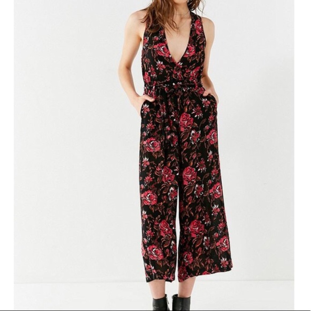 Urban Outfitters Floral Jumpsuit